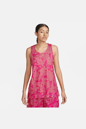 Nike Fly Reversible Basketball Shirt Vrouwen Geel K739