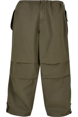 Urban classics Wide Cargo Broek Groen