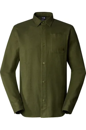 The North Face Lightweight Flannel T-shirt Groen