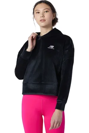 New Balance Hoody Hoody Vrouwen Zwart