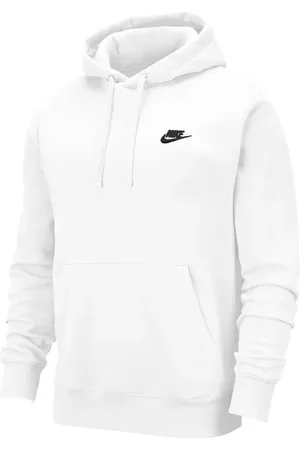 Nike Club Fleece Hoody Wit K100
