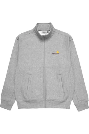 Carhartt American Script Jas Met Capuchon Grijs
