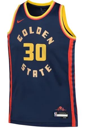 Nike Golden State Warriors NBA Golden State Warriors Curry Stephen Shirt Kids Blauw Kez2b7bu8p24_nbo_warsc