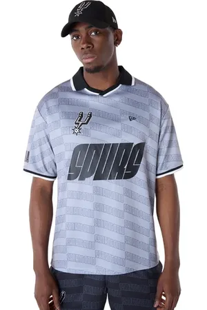 New Era NBA San Antonio Spurs Oversized T-shirt Zilver