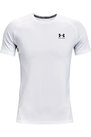 Under Armour Hg Fitted T-shirt Wit K100