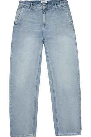 Carhartt Pierce Straight Pant Women Broek Vrouwen Blauw