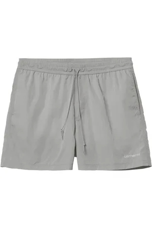 Carhartt Tobes Trunks Swim Korte Broek Zilver