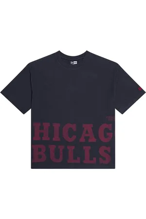 New Era NBA Chicago B. Oversized T-shirt Zwart
