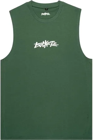 Bucketz Ball Park Tanktop Groen