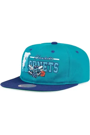Mitchell & Ness Charlotte Hornets NBA Ch H V Snapback Pet Blauw