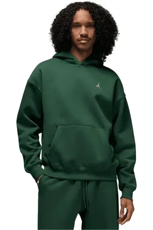 Jordan Brooklyn Fleece Oversized Jas Met Capuchon Groen K323