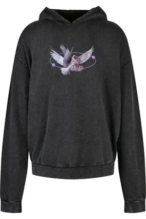 Mister Tee Viva La Liberte Oversized Hoody Zwart
