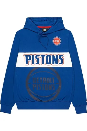 New Era Detroit Pistons NBA Wordmark Hoody Blauw