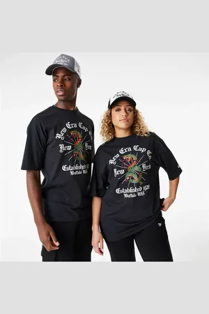 New Era New York Oversized T-shirt Zwart