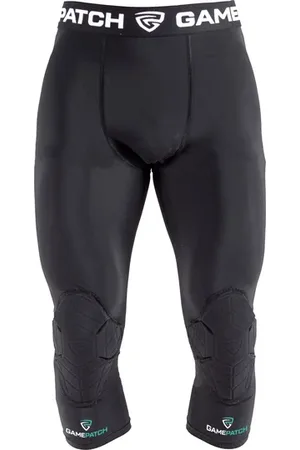 Game Patch 3/4 Knee Padding Tight Strak Zwart