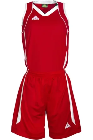 Peak Performance Basketball Team Set Jersey-set Rood