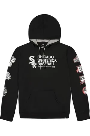 Fanatics MLB Chicago wit Sox Hoody Zwart