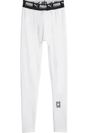 PUMA Hoops Team Full Tights Ondergoed Strak Wit K002