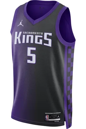 Nike NBA Sacramento Kings Deaaron Fox T-shirt Paars K504