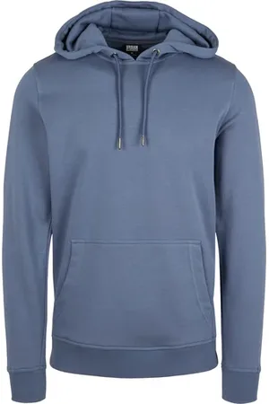 Urban classics Basic Terry Hoody Blauw