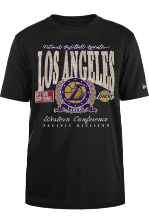 New Era Los Angeles Lakers T-shirt Zwart