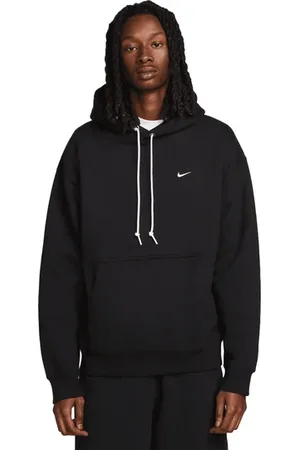 Nike Fleece Solo Swoosh Hoody Zwart K010