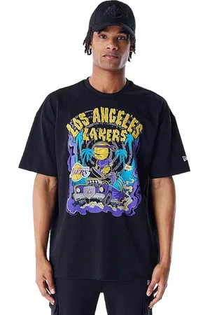 New Era NBA La Lakers Graphic Oz T-shirt Zwart
