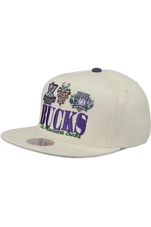 Mitchell & Ness Milwaukee Bucks NBA Mb Retro Snapback Pet Wit