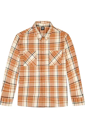 Urban classics Long Oversized C Hemd Jas Groen