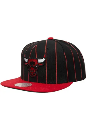 Mitchell & Ness Chicago Bulls NBA Cb Pinstripe S Pet Zwart