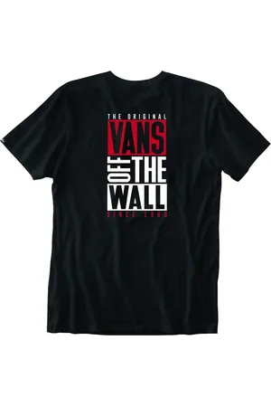 Vans New Stax T-shirt Zwart