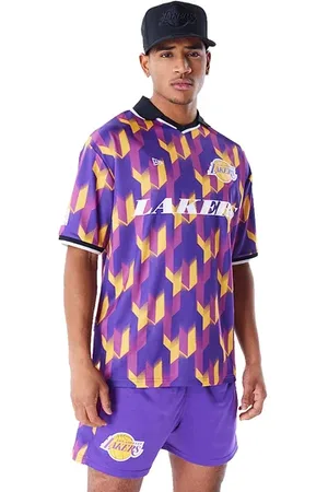 New Era NBA La Lakers Soccer Shirt Paars