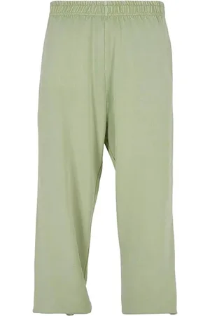 Urban classics Acid Wash Broek Groen