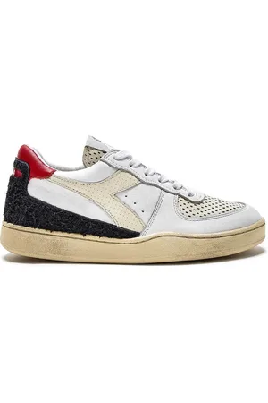 Diadora Mi Basket Low Punche Sneaker Wit
