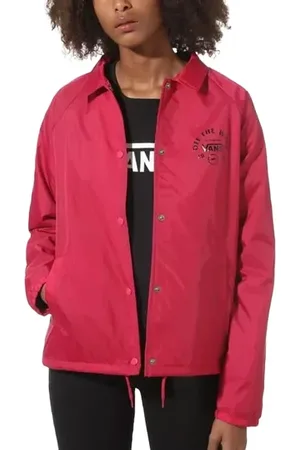 Vans Attendance Jacket Jas Vrouwen Rood