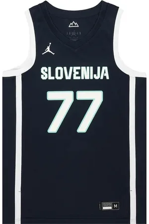 Nike Slovenia 24 Limited Road Jersey Luka Doncic Shirt Blauw K451