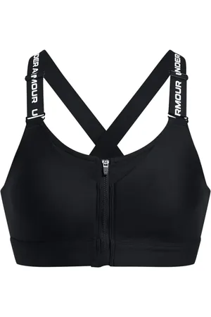 Under Armour Infinity High Zip 2.0 Sport-bh Dames Zwart K001