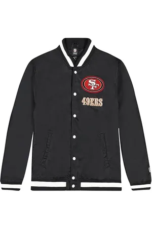 New Era NFL San Francisco 49ers Logo Varsityt Jas Zwart