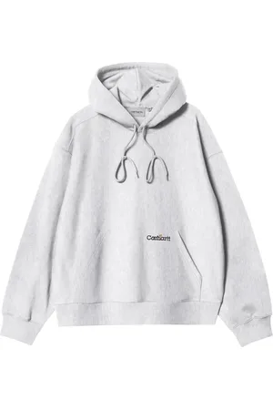 Carhartt Label Script Sweatshirt Grijs