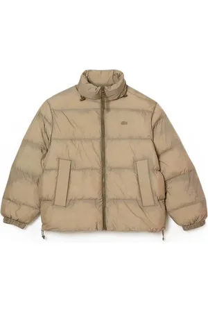 Lacoste Daunen Jas Groen