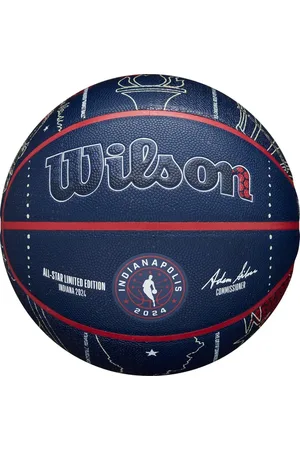 Wilson NBA All Star Collector 2024spielball Wedstrijdbal Blauw