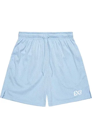 3x3 Wide Mesh Korte Broek Blauw