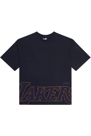 New Era La Lakers NBA L.a. Lakers Oversized Schwarz T-shirt Zwart