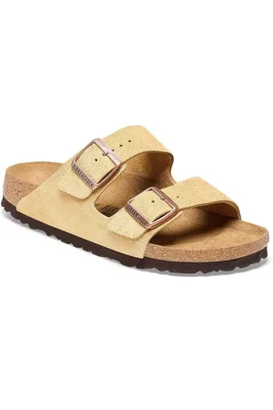 Birkenstock Arizona Vl Latte Cream Slippers