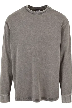Urban classics Heavy Boxy Acid Sweatshirt Grijs