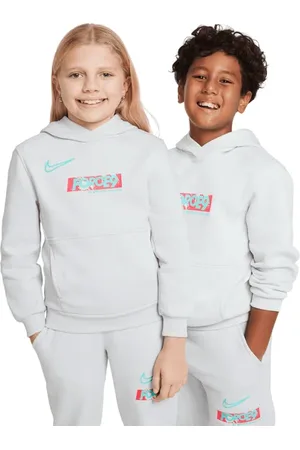 Nike Club Fleece Erling Haaland Hoody Kids Grijs K025