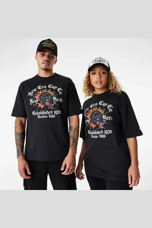 New Era Branded New York Graphic T-shirt Zwart