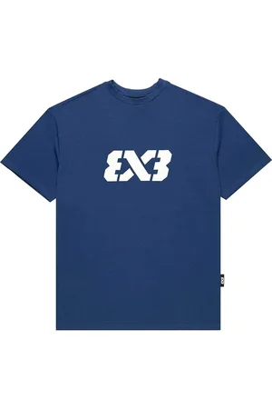3x3 Logo T-shirt Blauw
