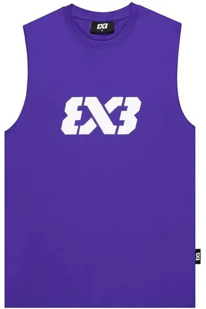 3x3 Tanktop Vrouwen Paars