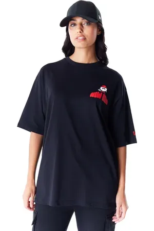 New Era Ne Ny City Graphic Oz T-shirt Zwart